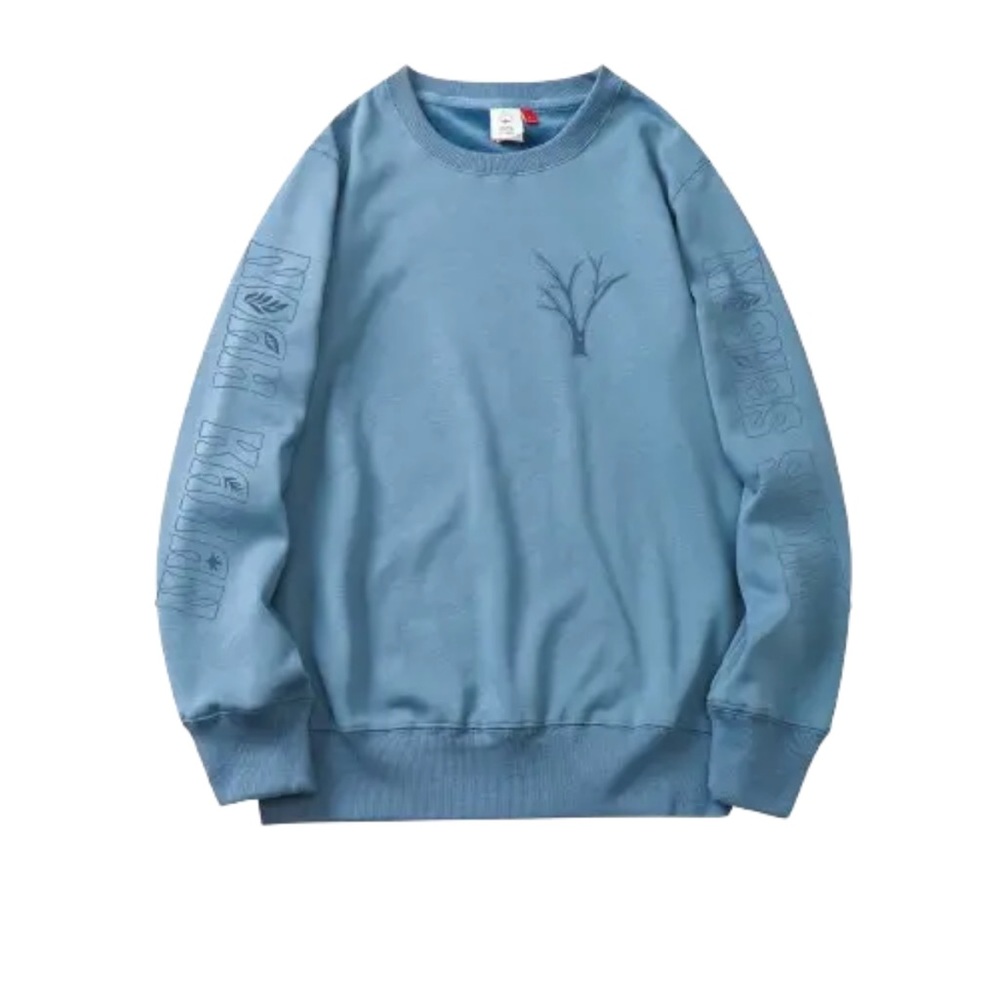 Noah Kahan Blue Crewneck Sweater